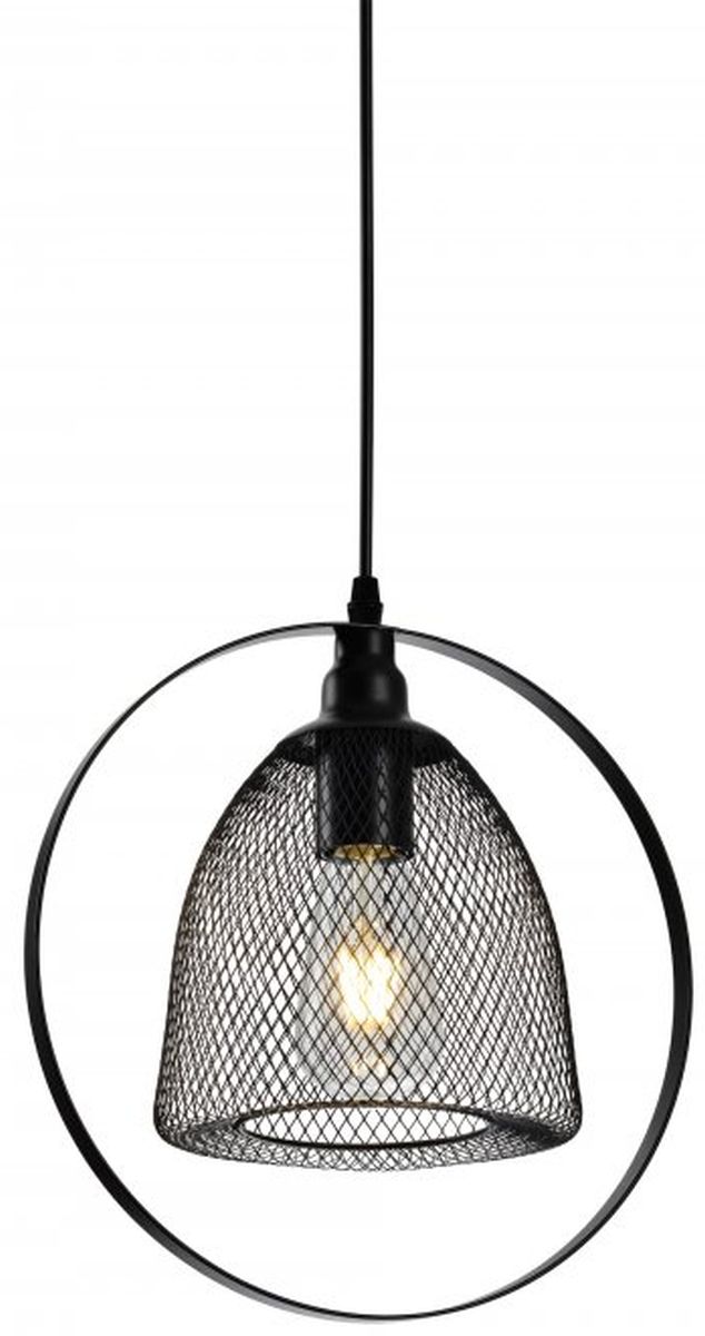 Darmowa Dostawa - Lampa wisząca 1x40 W czarna GTV Xalis OSXAL210DEC