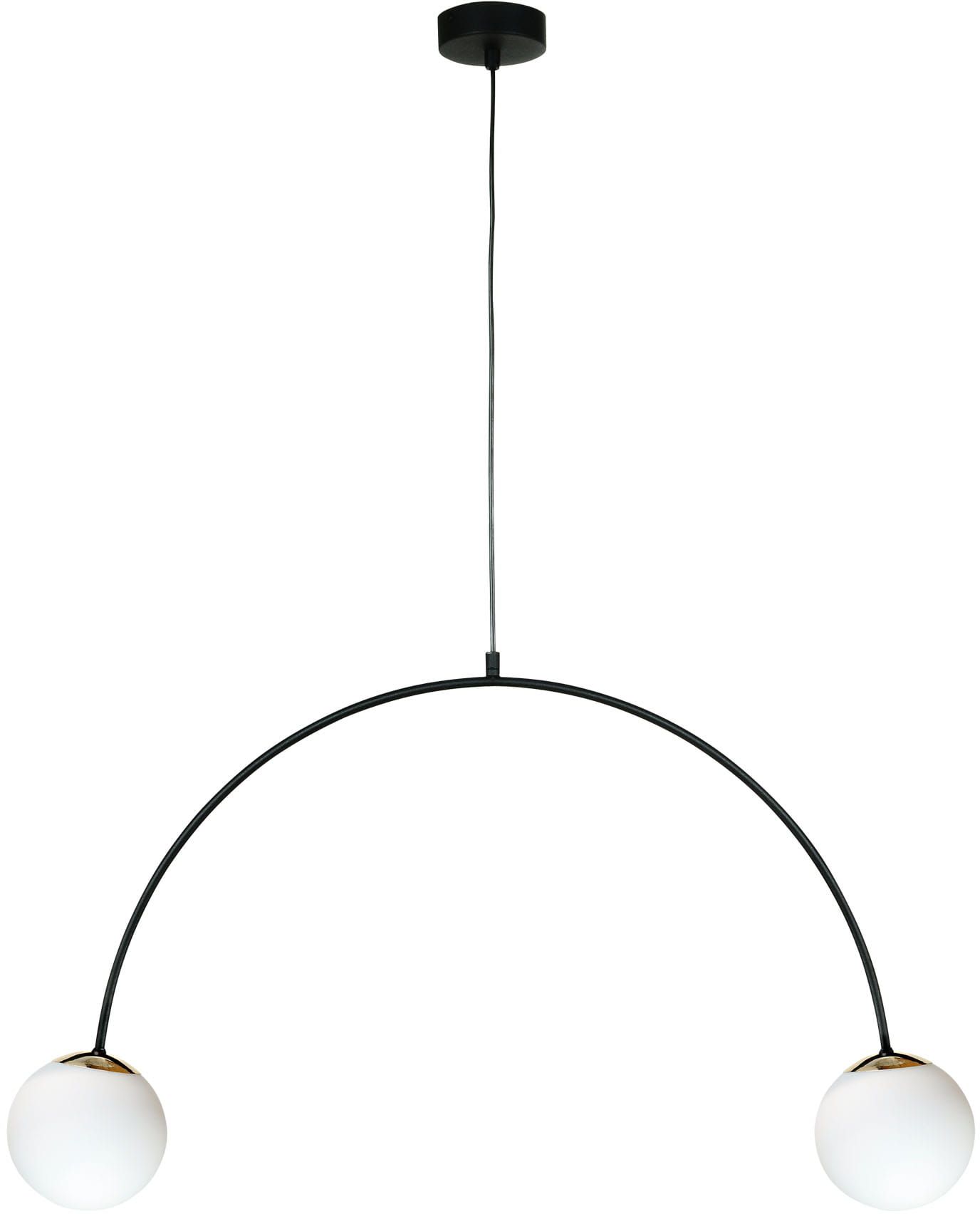 Darmowa Dostawa - Lampa wisząca 2x10 W czarna Zuma Line Bow 1222