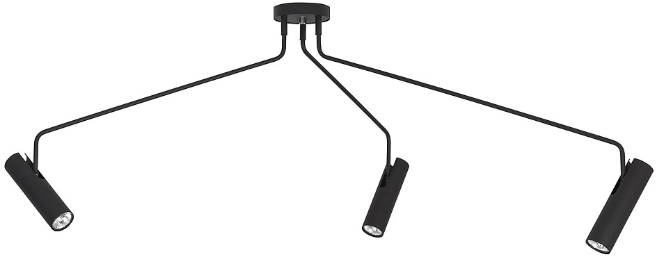 Darmowa Dostawa - Lampa wisząca 3x10 W czarna Nowodvorski Lighting Eye Super 6504