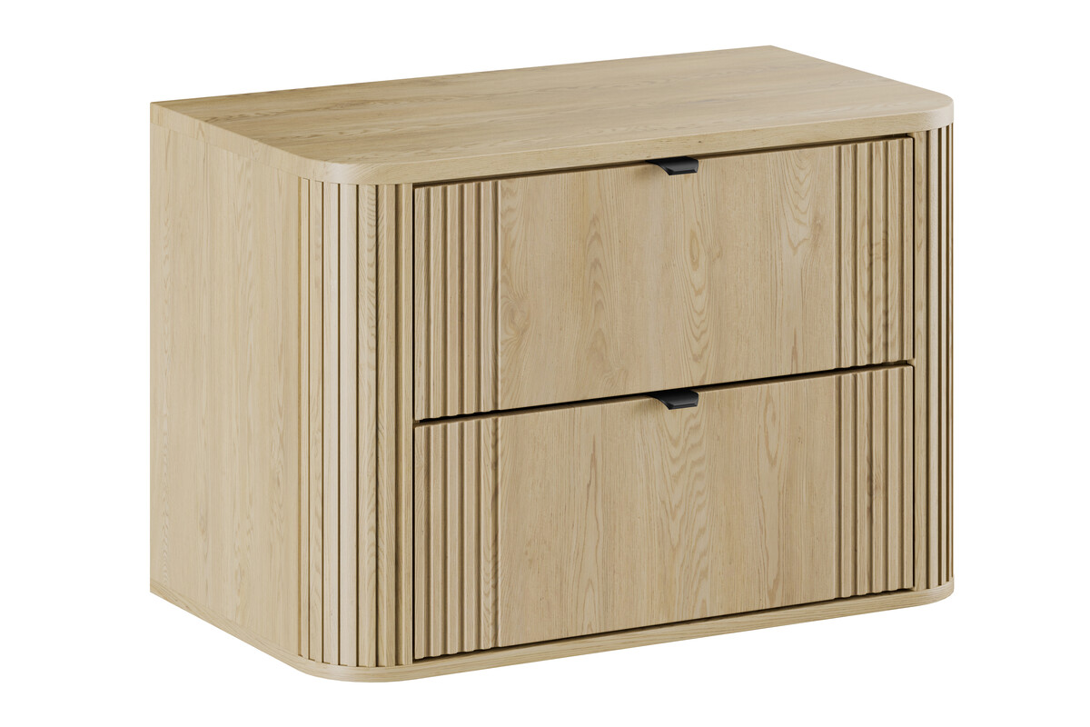 Darmowa Dostawa - Szafka z blatem 80x45.8x cm podumywalkowa wisząca dąb Comad Ovalia Cremona SETOVCBCREMONA80CM