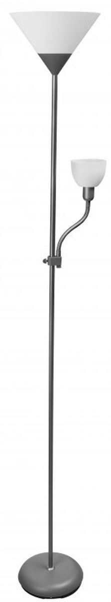 Darmowa Dostawa - Lampa stojąca 2x60 W szara GTV Benfica 2 LPBENFICA280