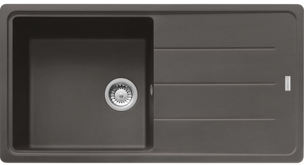 Darmowa Dostawa - Zlewozmywak granitowy 97x50 cm szary/grafitowy/onyx Franke Basis 1140716318