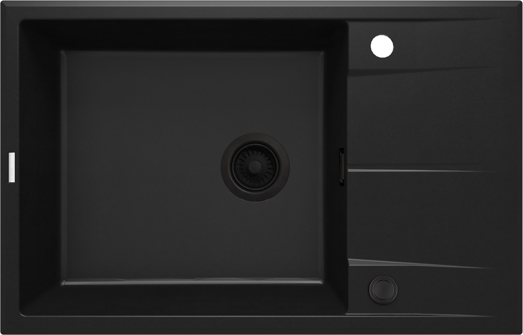 Darmowa Dostawa - Zlewozmywak granitowy 78x50 cm Deante Eridan ZQEN11B