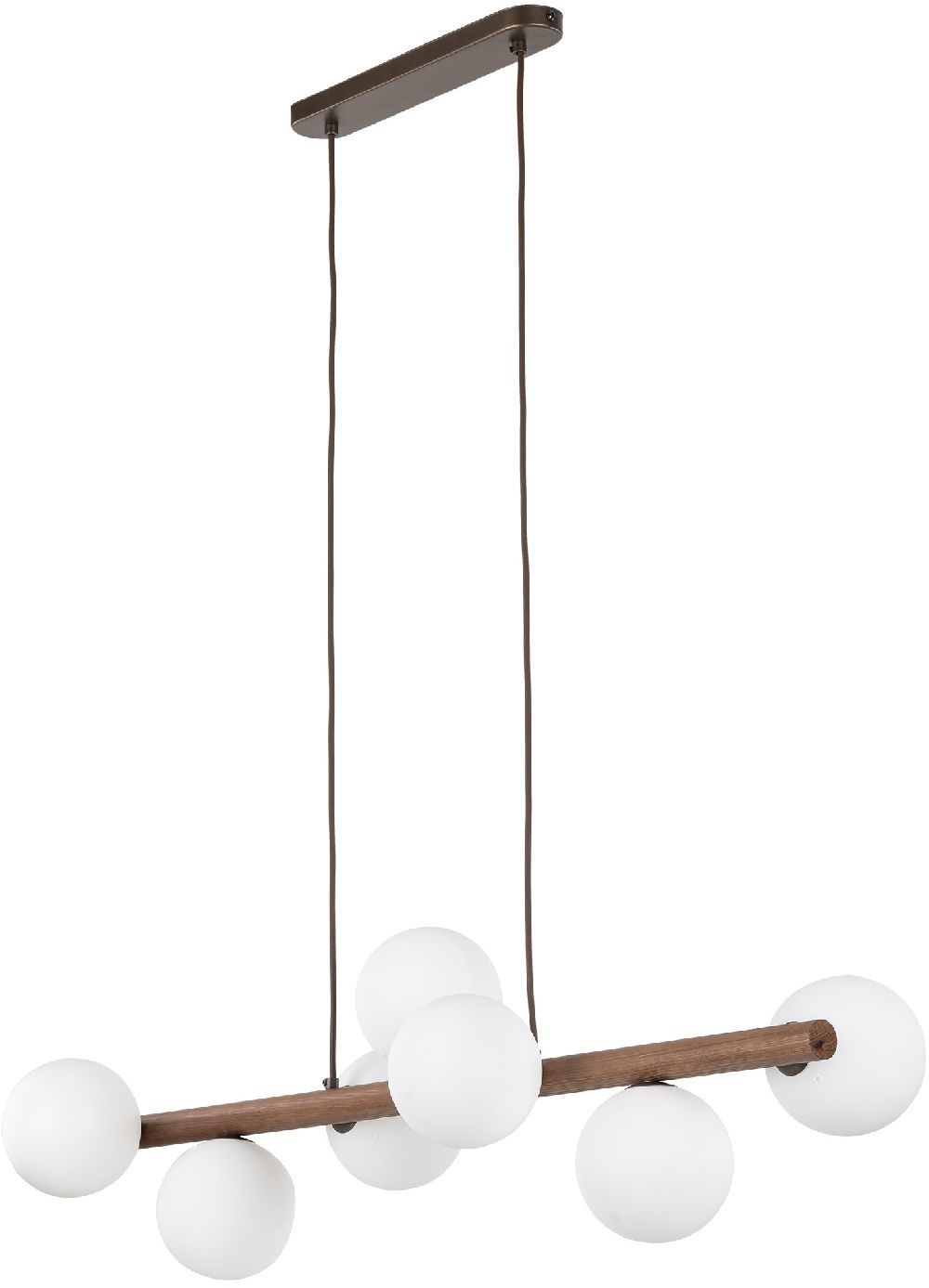 Darmowa Dostawa - Lampa wisząca powyżej 6x8 W drewno TK Lighting Estera 10272