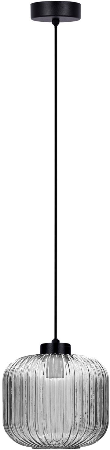 Darmowa Dostawa - Lampa wisząca 1x15 W czarna-grafitowa Kaja Campo K5660