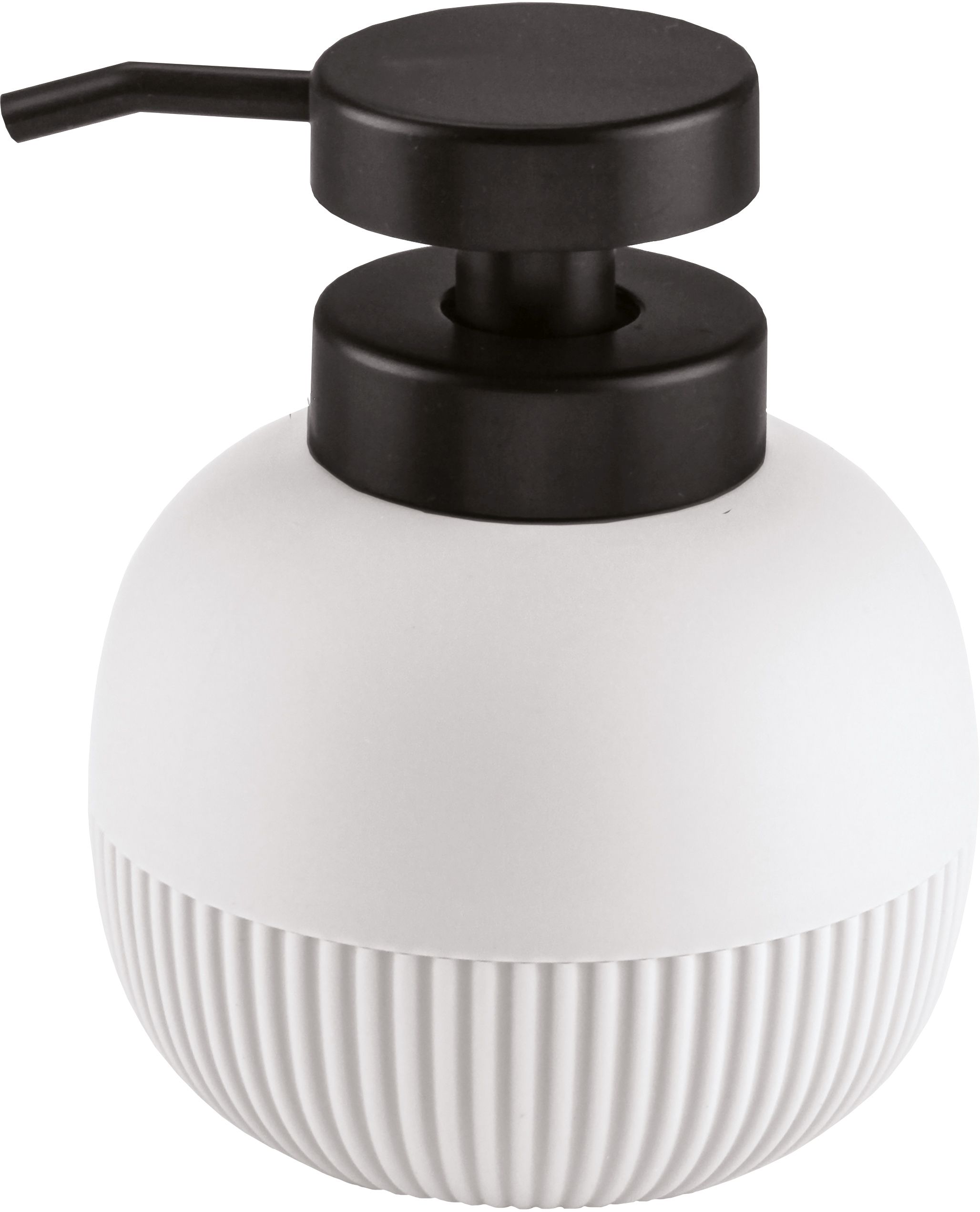 Darmowa Dostawa - Dozownik do mydła 490 ml czarny-biały Kleine Wolke Scout 8689100854