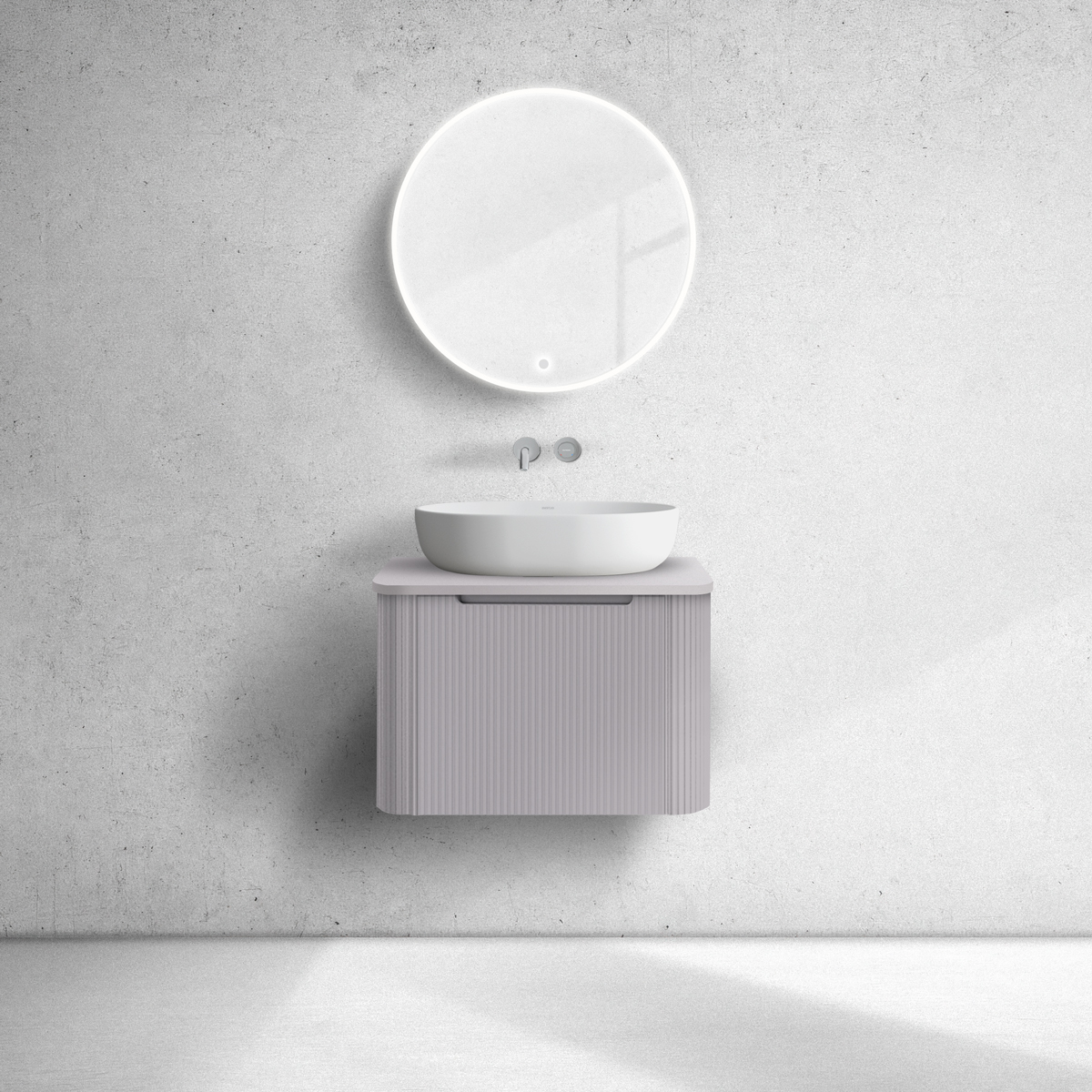 Darmowa Dostawa - Szafka z blatem 60x46.2x40.6 cm podumywalkowa wisząca Oltens Hamnes 68665900