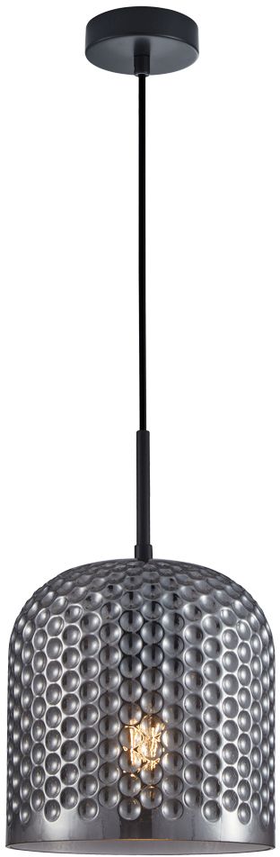 Darmowa Dostawa - Lampa wisząca 1x40 W czarna Italux Renti PND252051LBKSG