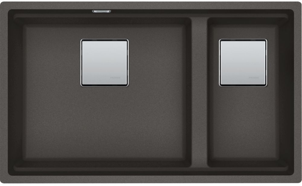 Darmowa Dostawa - Zlewozmywak granitowy 76x46 cm szary/grafitowy/onyx Franke Kanon 1250749679