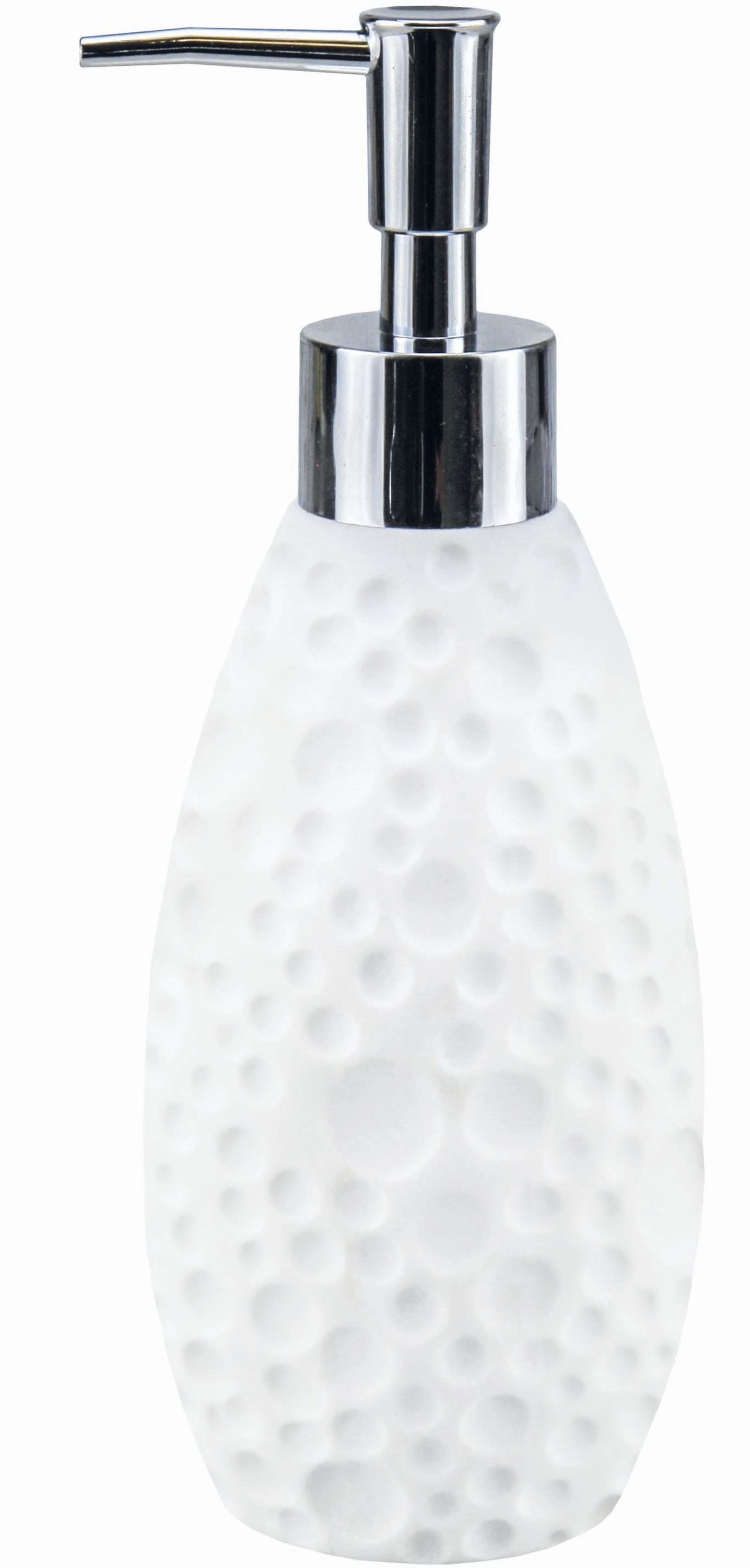 Darmowa Dostawa - Dozownik do mydła 250 ml ceramiczny-biały Kleine Wolke Moon 8682100854