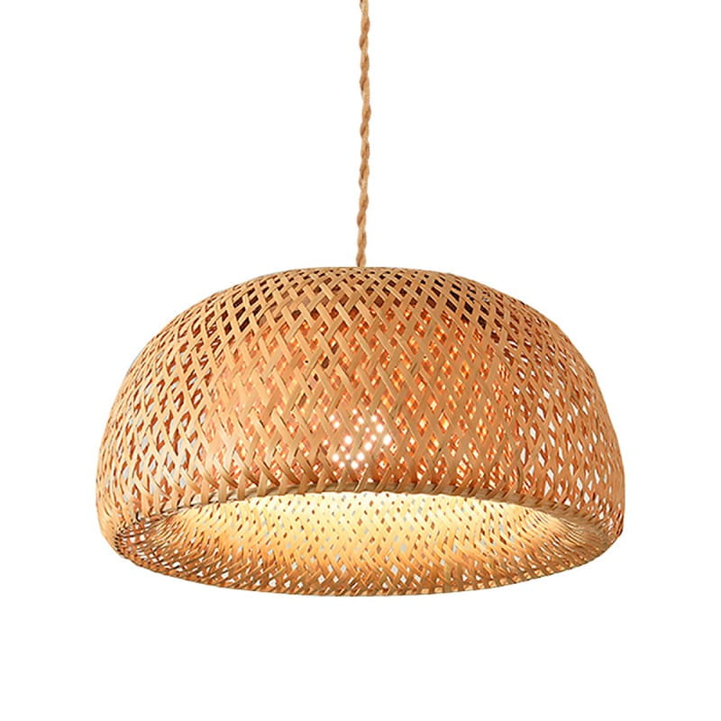 Darmowa Dostawa - Lampa wisząca 1x40 W drewno Abruzzo Boho ABRNLW36BHE27
