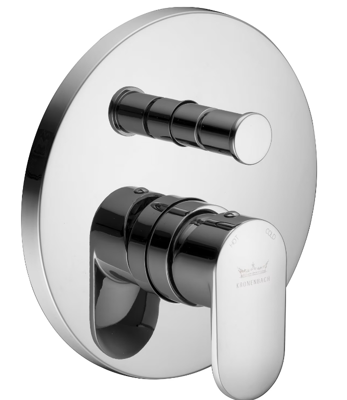 Darmowa Dostawa - Bateria wannowo-prysznicowa podtynkowa chrom Kronenbach Plana 2.0 43849573KB