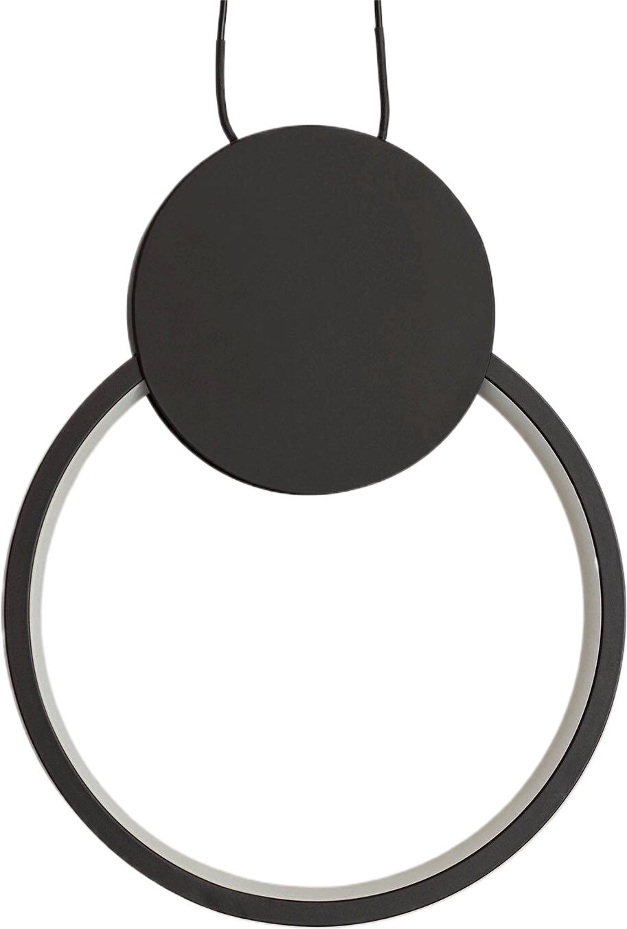 Darmowa Dostawa - Lampa wisząca 1x10 W czarna Abruzzo Totti ABRLWTITC