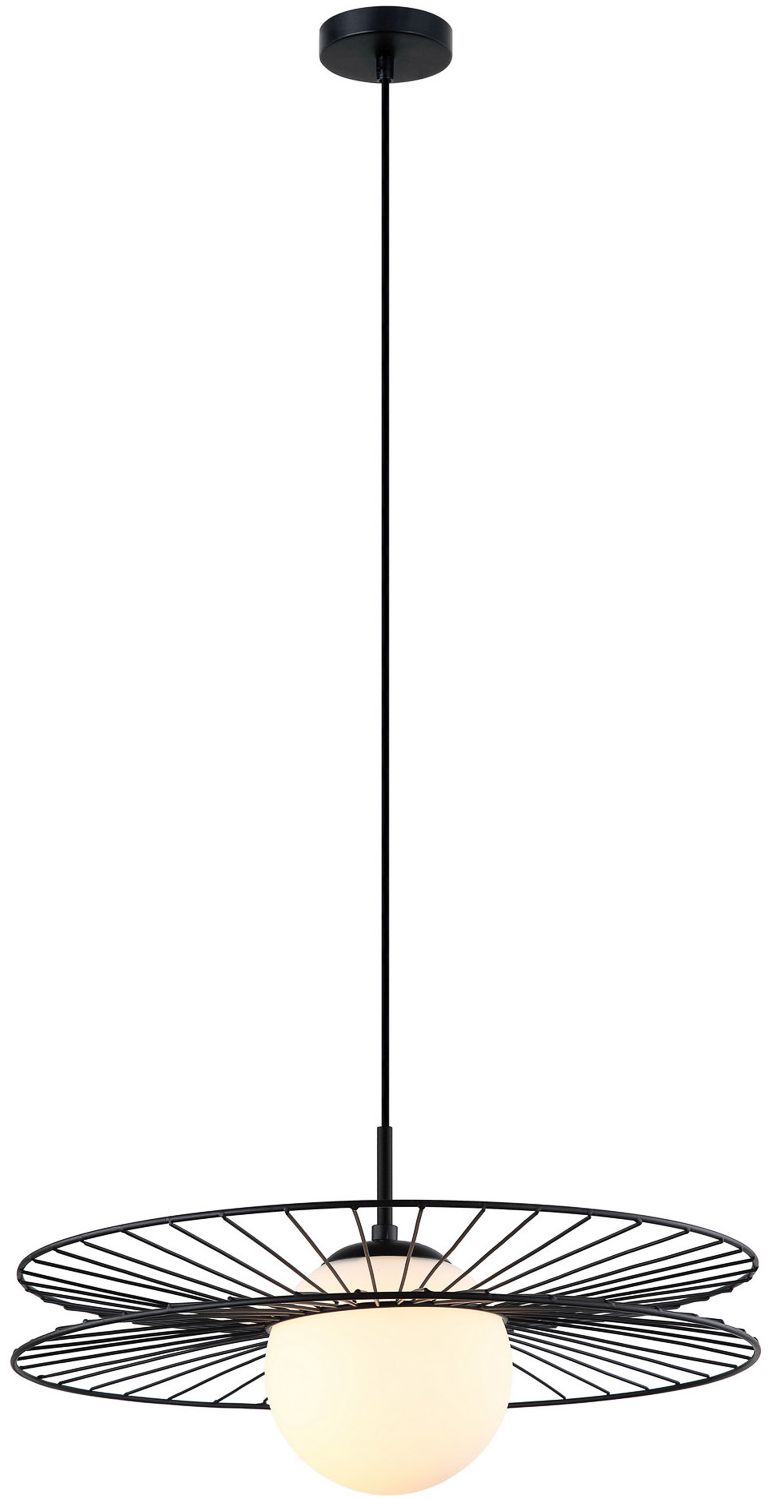 Darmowa Dostawa - Lampa wisząca 1x40 W czarna Italux Sandy MDM40021BK