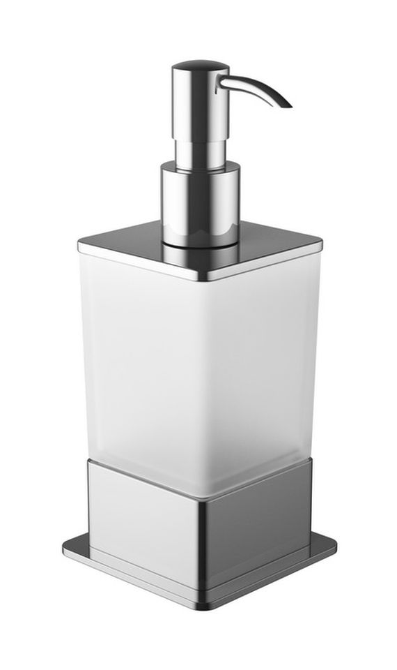 Darmowa Dostawa - Dozownik do mydła 350 ml chrom Excellent Riko DOEX1616CR