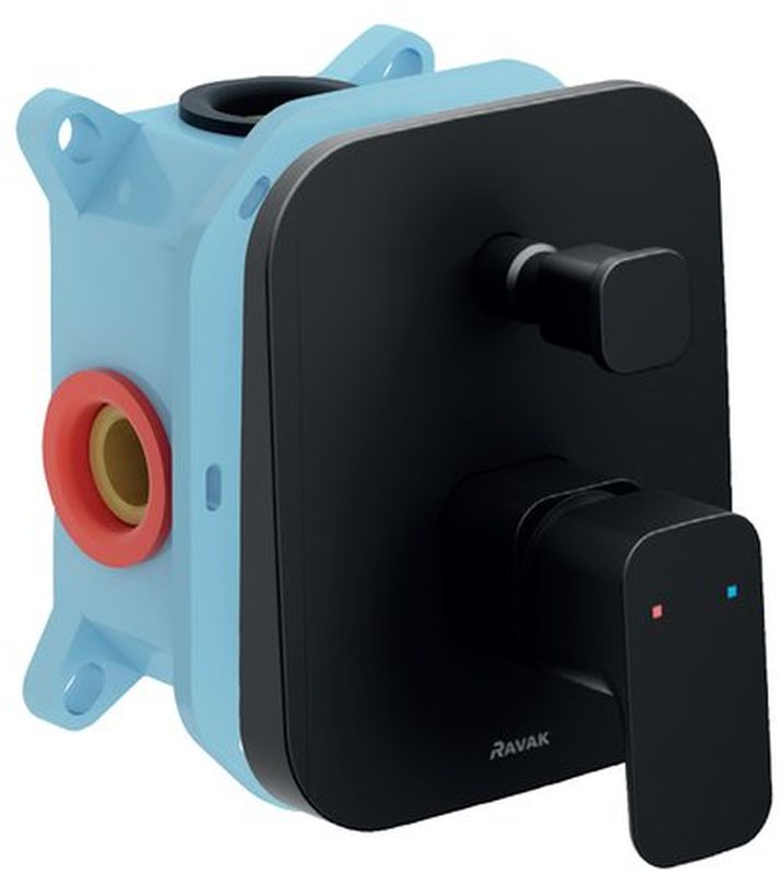 Darmowa Dostawa - Bateria wannowo-prysznicowa podtynkowa czarna Ravak 10° X070158