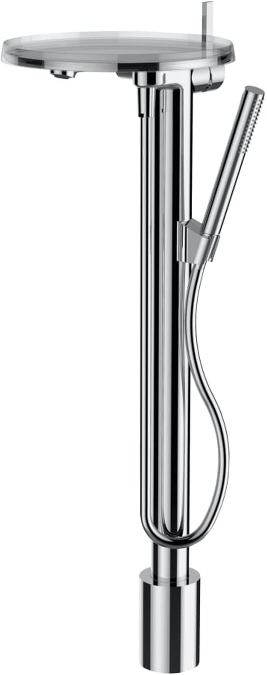 Darmowa Dostawa - Bateria wannowo-prysznicowa wolnostojąca chrom Laufen Kartell H3213310041211