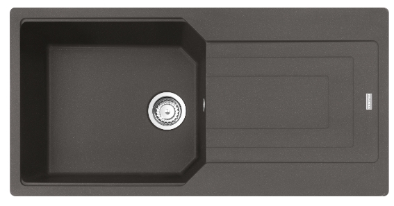 Darmowa Dostawa - Zlewozmywak granitowy 100x50 cm szary/grafitowy/onyx Franke Urban 1140716366