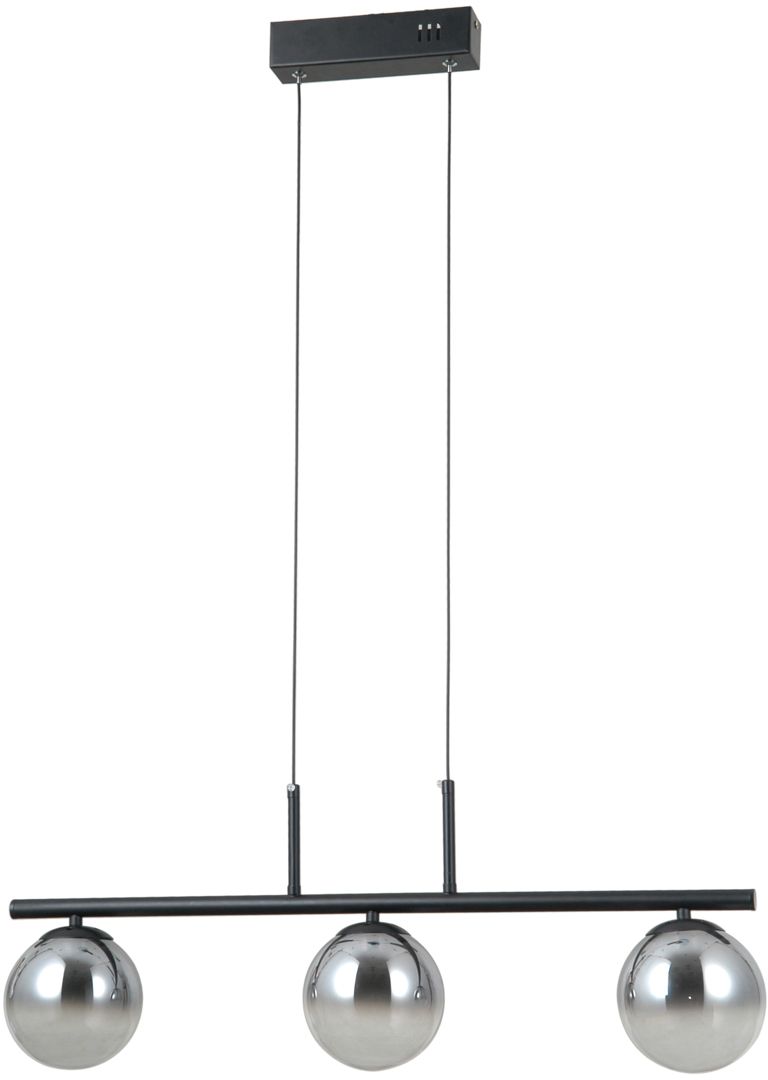 Darmowa Dostawa - Lampa wisząca 3x15 W czarna Italux Velada PND343813BK