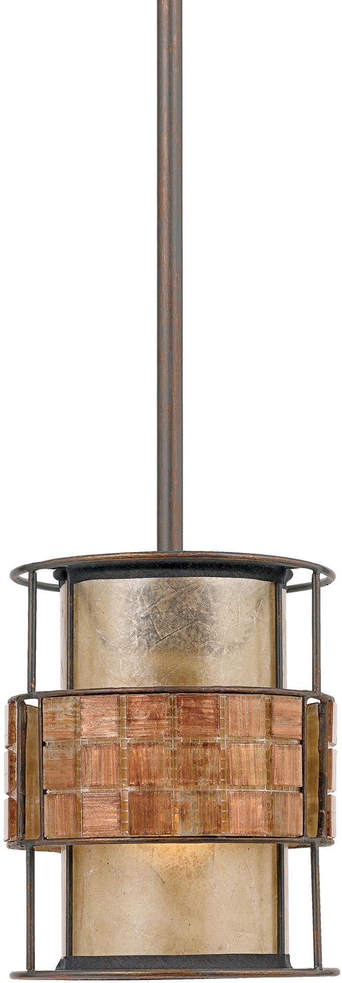 Darmowa Dostawa - Lampa wisząca 1x60 W miedź Elstead Lighting Laguna QZLAGUNAMP