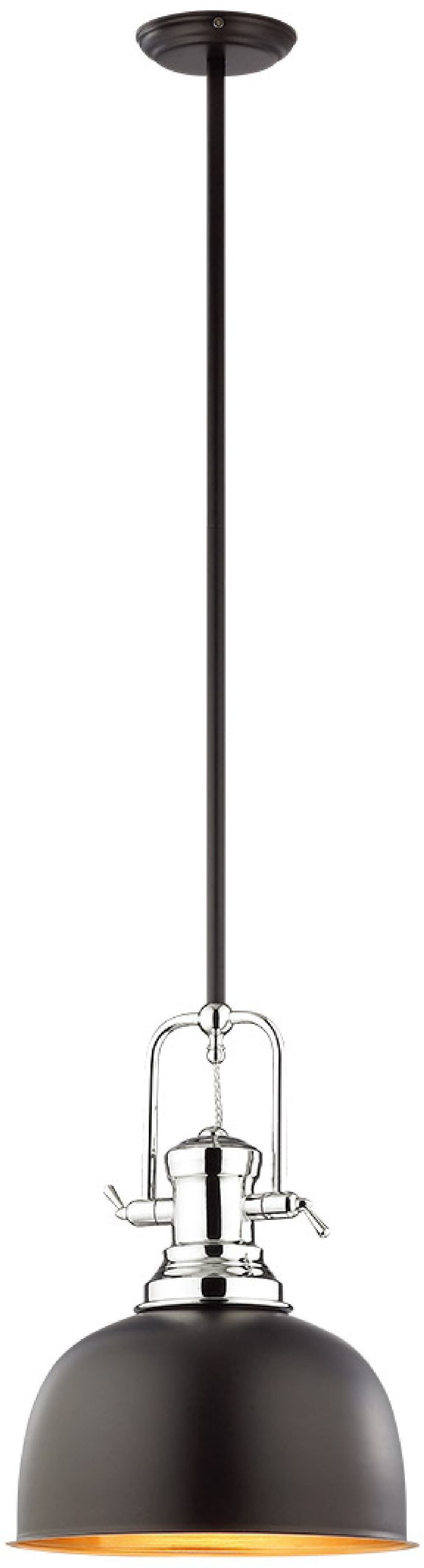 Darmowa Dostawa - Lampa wisząca 1x60 W czarna Italux Laredo MA04431CB001