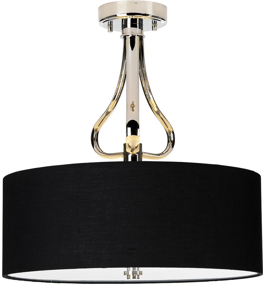 Darmowa Dostawa - Lampa wisząca 3x3 W czarna-chrom Elstead Lighting Falmouth BATHFALMOUTHSFPC