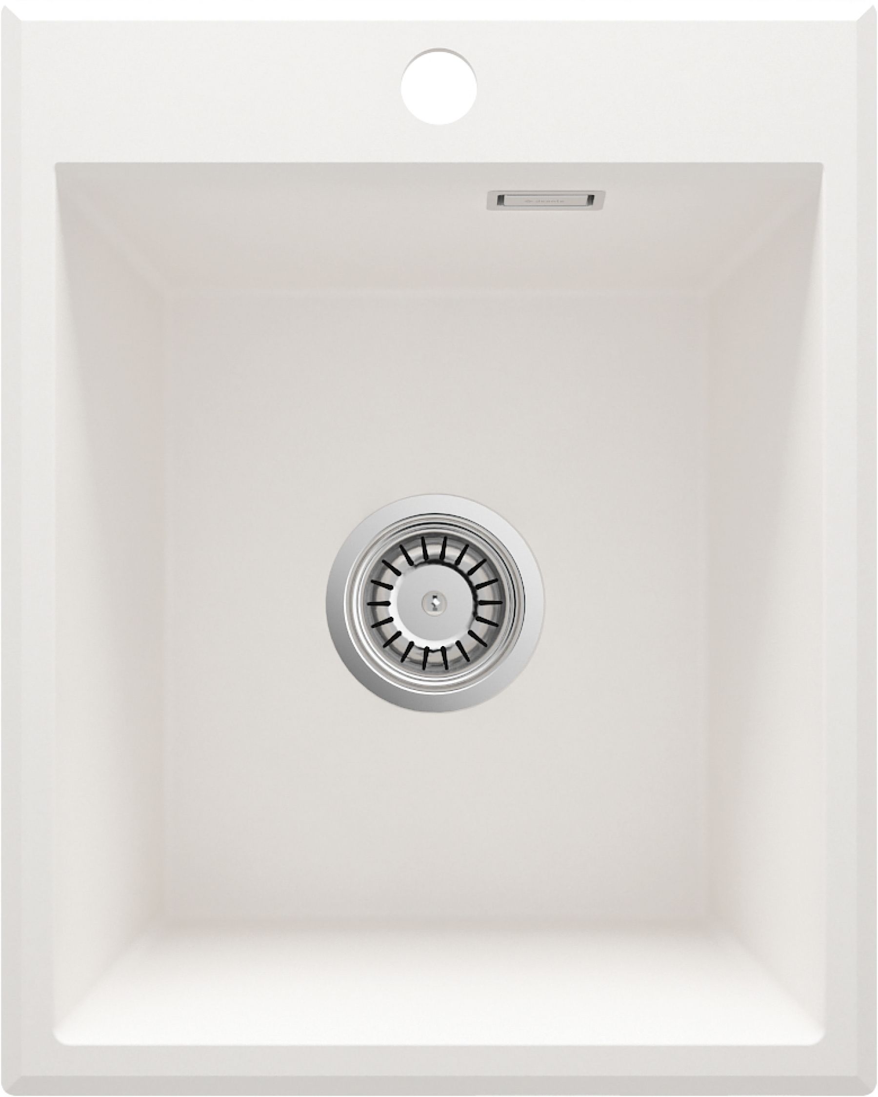 Darmowa Dostawa - Zlewozmywak granitowy 50x40 cm biały Deante Eridan ZQEA104