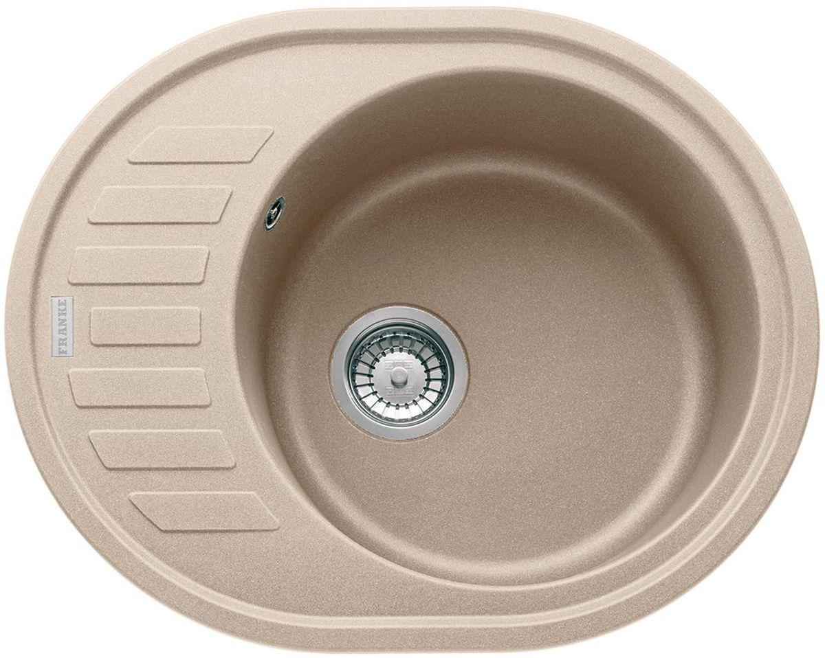 Darmowa Dostawa - Zlewozmywak granitowy 62x50 cm beżowy Franke Ronda 1140676333