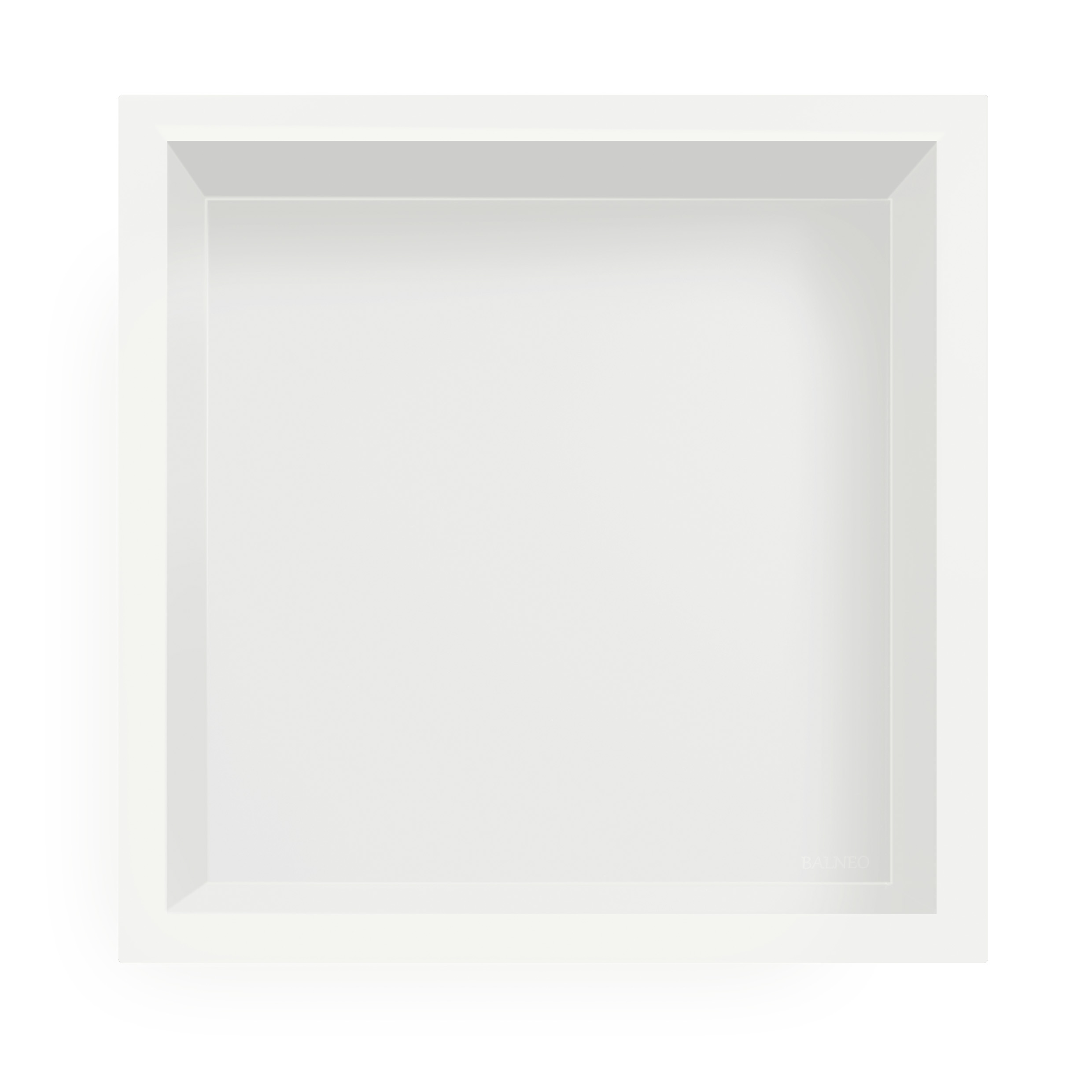 Darmowa Dostawa - Półka wnękowa 30 cm biała Balneo Wall-Box One White OBWH1