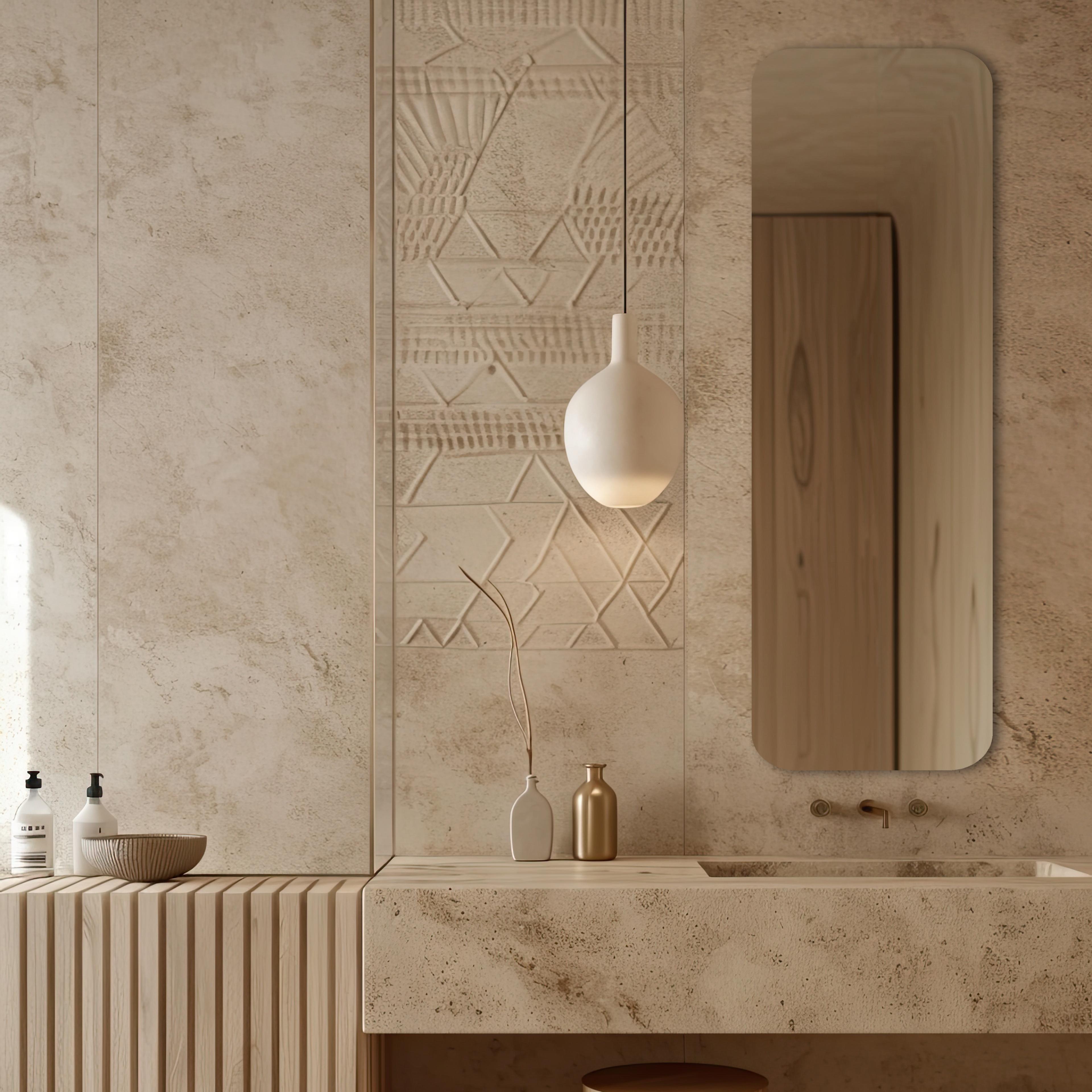 Darmowa Dostawa - Lustro 50x130 cm prostokątne Guarda Harmony BASHAR150X130O