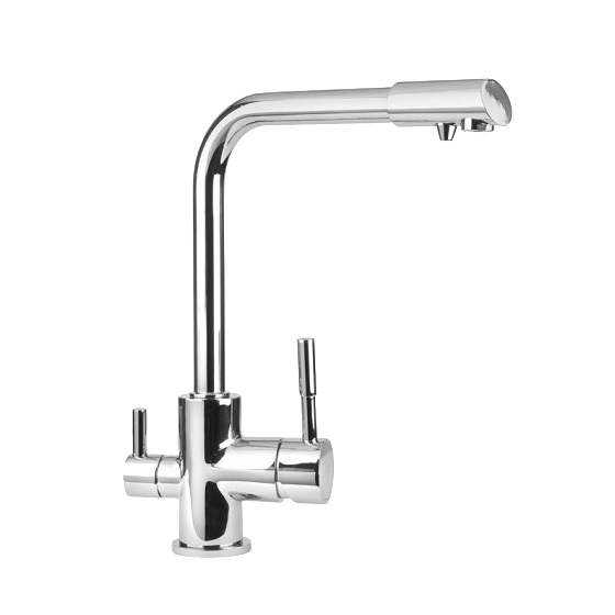 Darmowa Dostawa - Bateria kuchenna stojąca chrom Blue Water Amanda 5901730610048