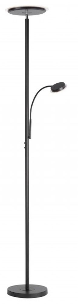 Darmowa Dostawa - Lampa stojąca 2x22 W czarna Just Light Hans 1170918