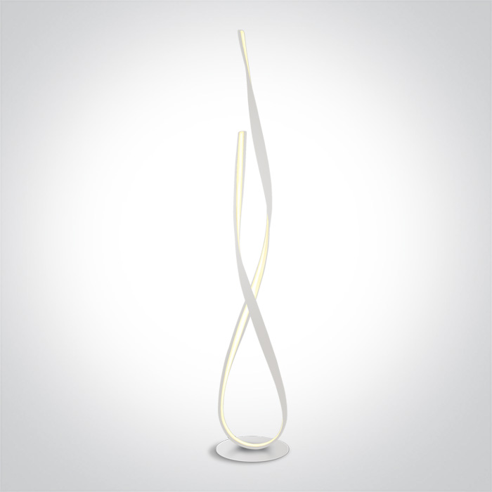 Darmowa Dostawa - Lampa stojąca 1x29 W biała One Light Hana 61086AW