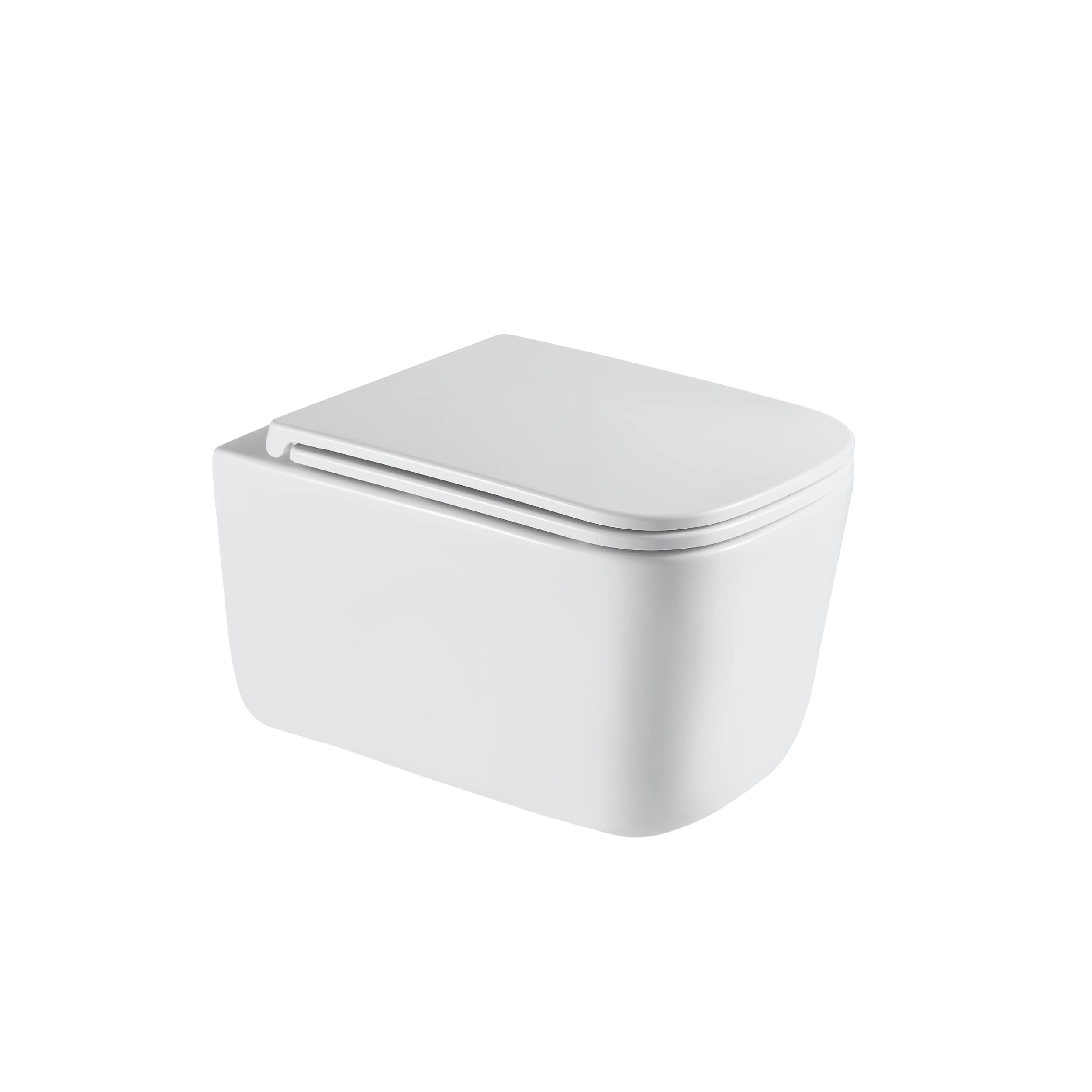 Darmowa Dostawa - Miska WC z deską wolnoopadającą wisząca bez kołnierza spłukiwanie wirowe biały połysk Invena Malaga CE96001