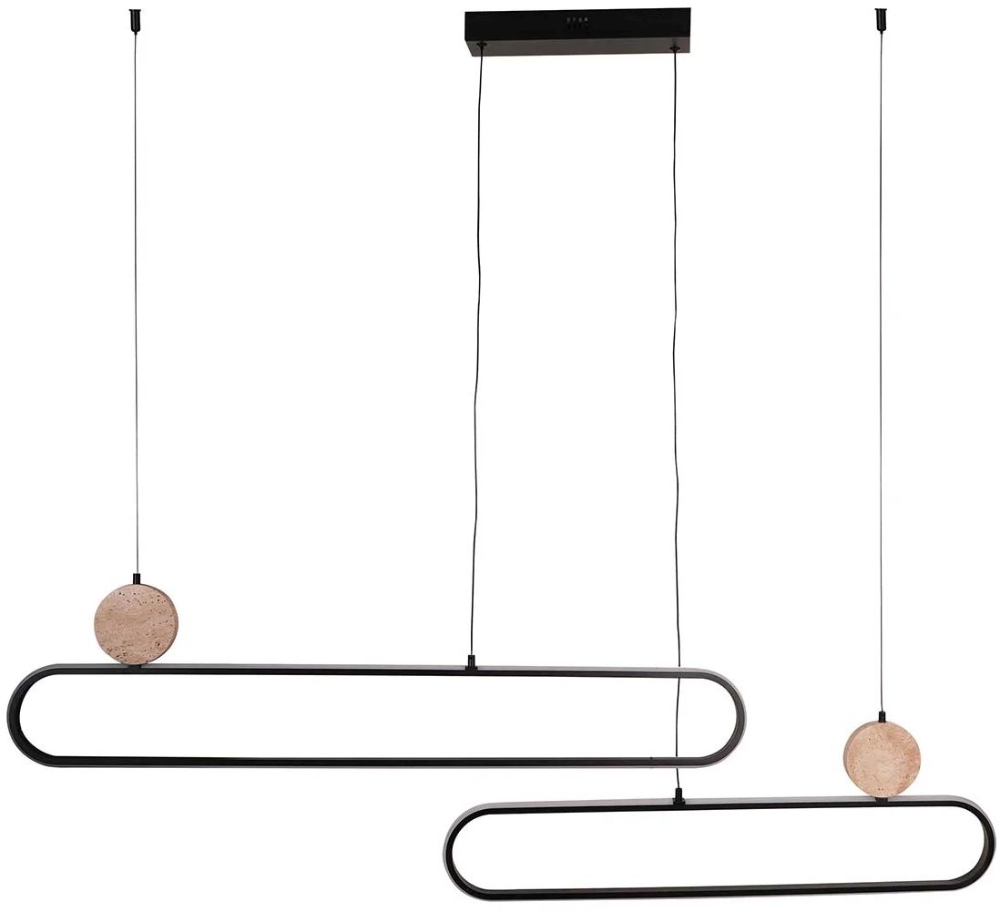 Darmowa Dostawa - Lampa wisząca 2x48 W czarna Goldlux Florentyna 333889