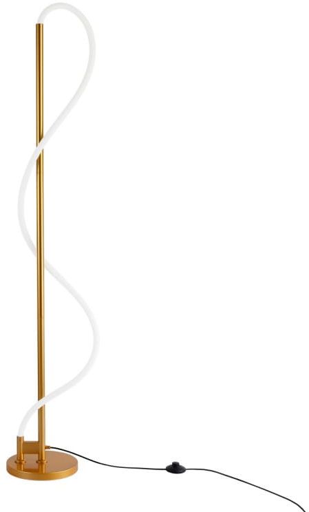 Darmowa Dostawa - Lampa stojąca 1x30 W złota Abruzzo Spirali ABREOSG30W
