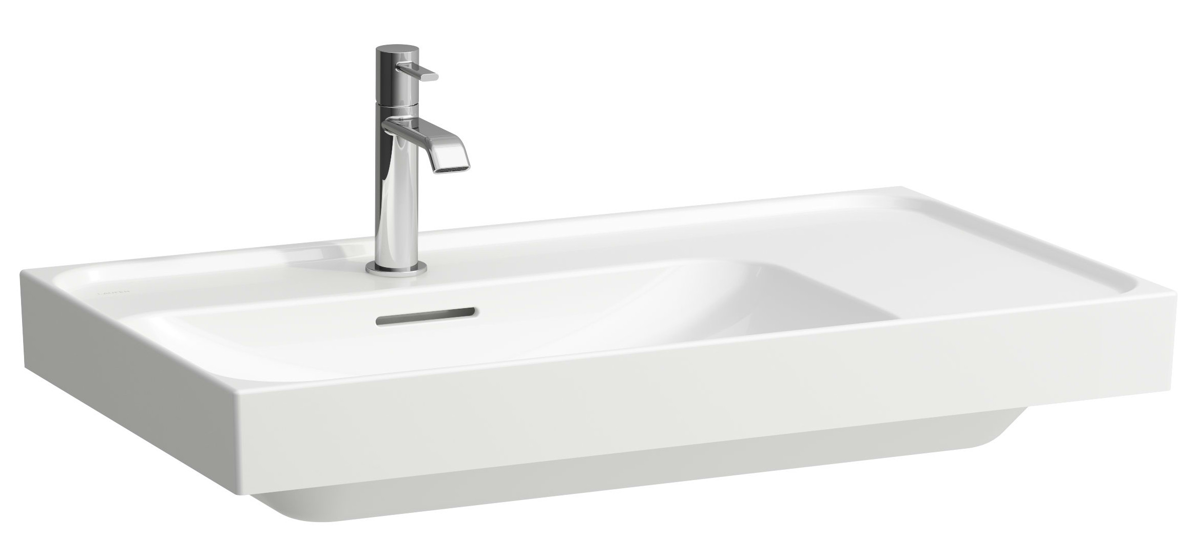 Darmowa Dostawa - Umywalka 80x46 cm prostokątna ścienna-meblowa biała Laufen Meda H8171160001041