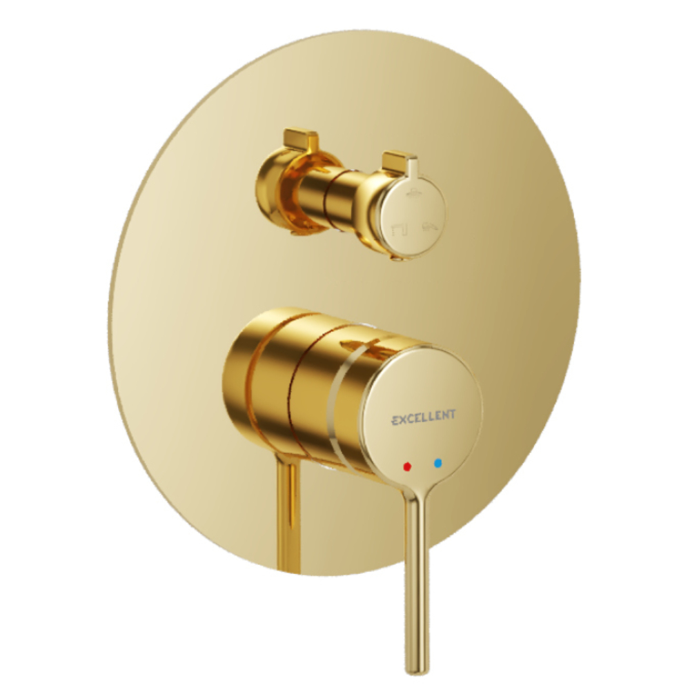 Darmowa Dostawa - Bateria wannowo-prysznicowa podtynkowa złota Excellent Pi AREX1247GL