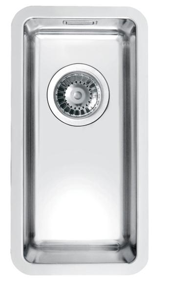 Darmowa Dostawa - Zlewozmywak stalowy 40x18 cm stal Alveus Kombino 1100233