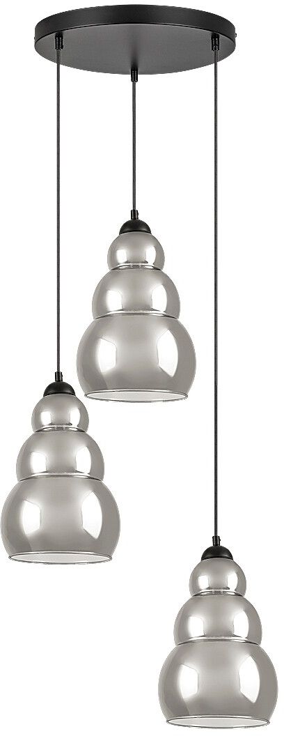 Darmowa Dostawa - Lampa wisząca 3x40 W czarna Rabalux Salvatore 72213