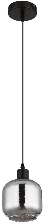 Darmowa Dostawa - Lampa wisząca 1x25 W czarna Globo Lighting Xia 15754H