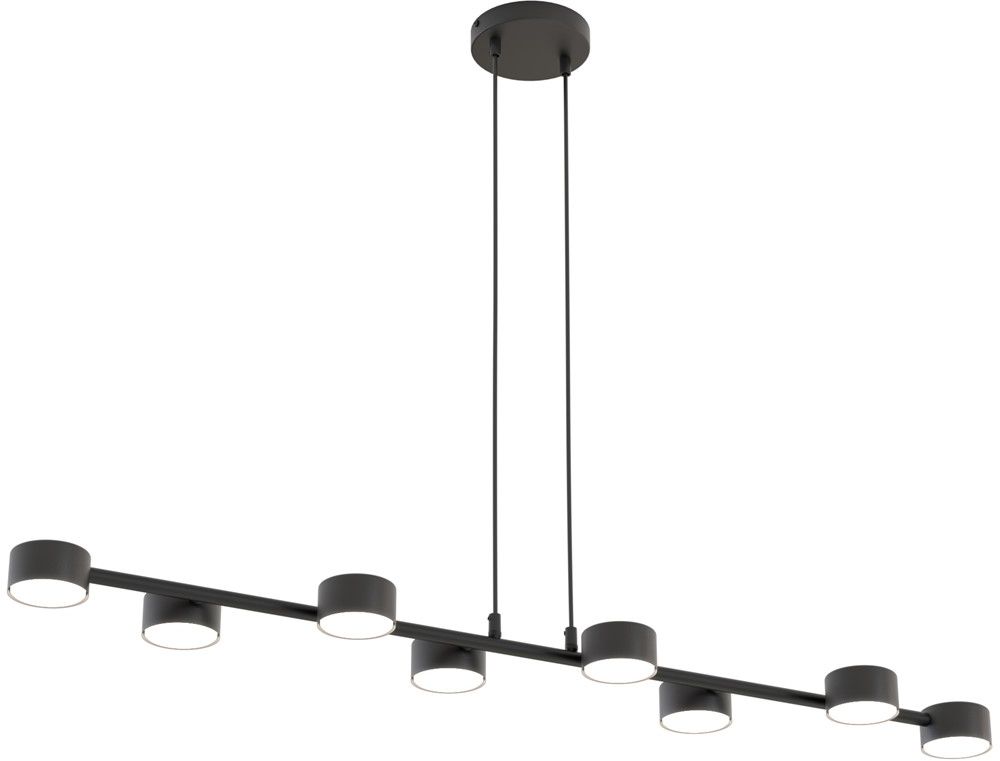 Darmowa Dostawa - Lampa wisząca x12 W czarna Emibig Megara 14398