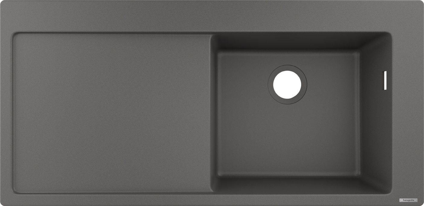 Darmowa Dostawa - Zlewozmywak granitowy 74.5x41.5 cm szary/grafitowy/onyx Hansgrohe S 51 43314290