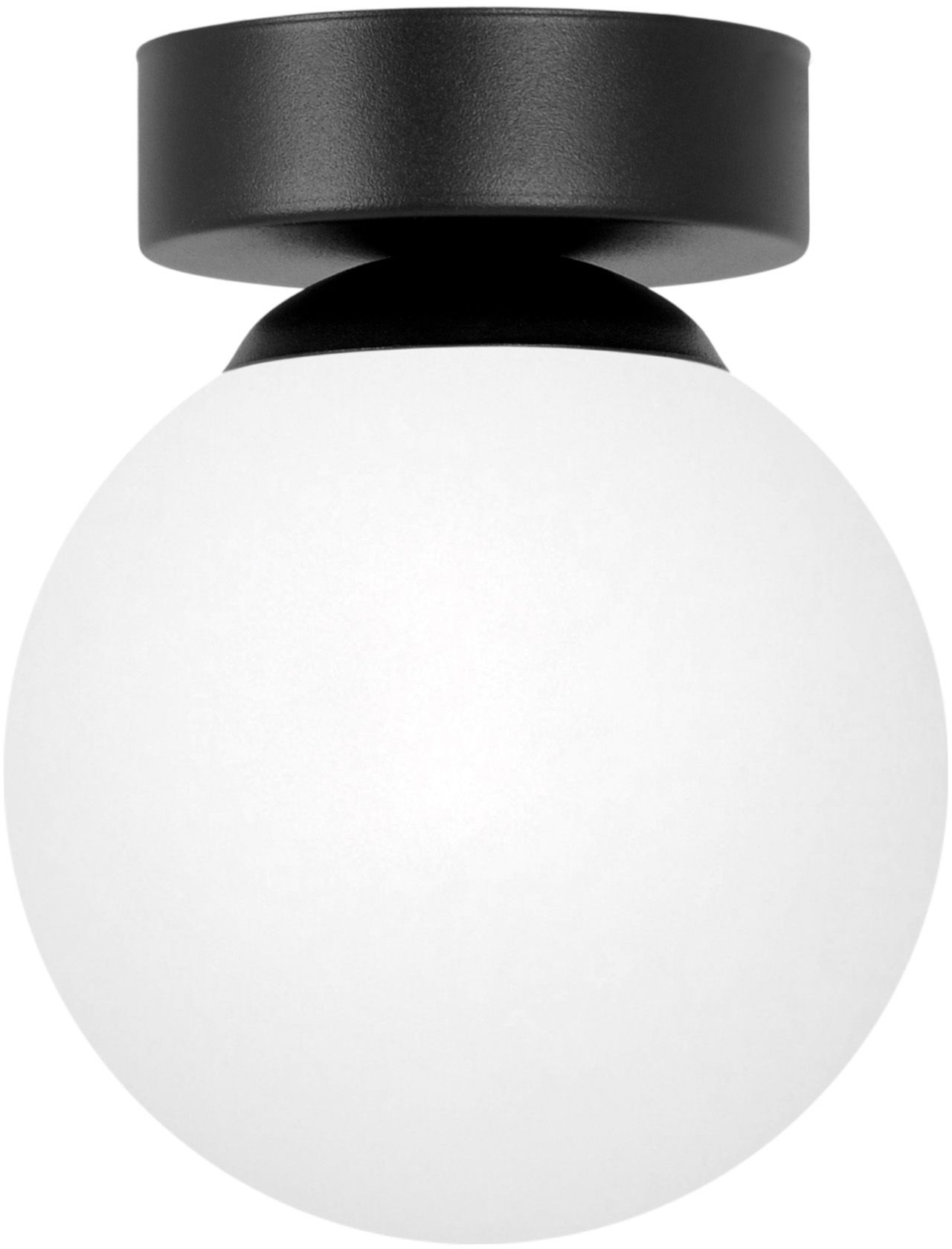 Darmowa Dostawa - Lampa podsufitowa 1x10 W biała-czarna Kaja Inez K5360