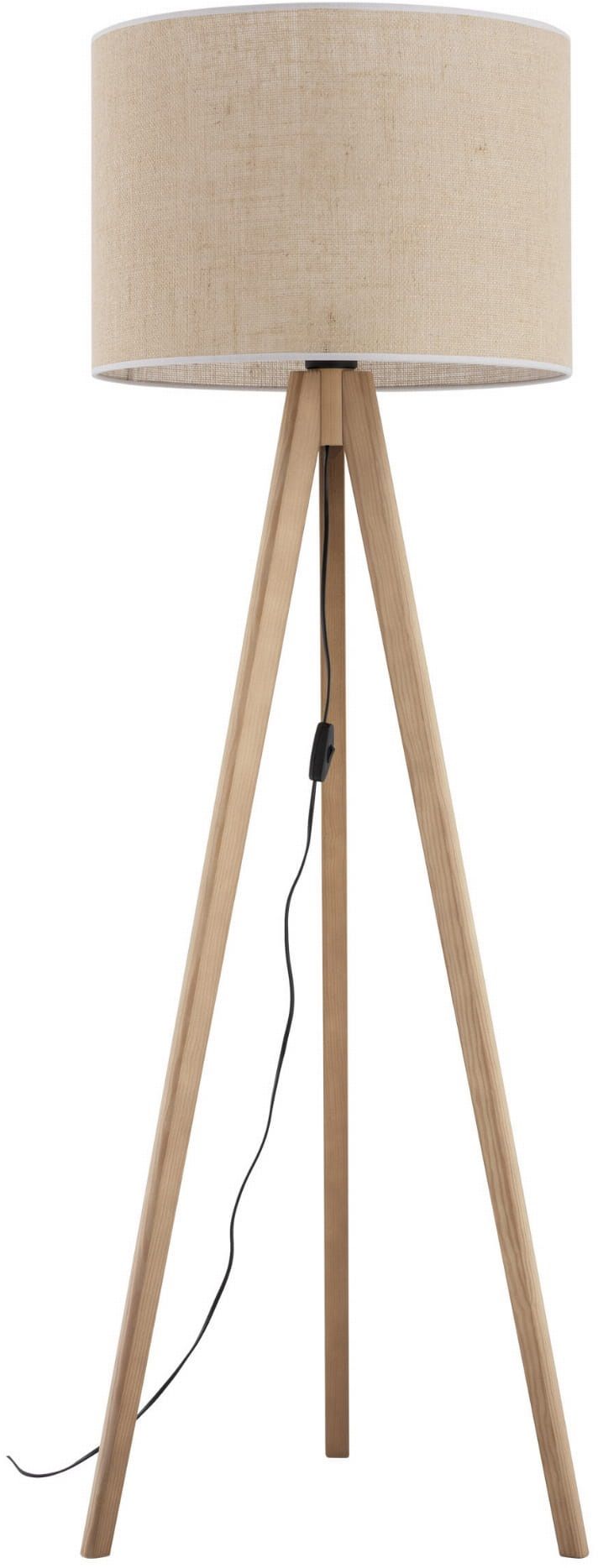 Darmowa Dostawa - Lampa stojąca 1x15 W drewno TK Lighting Grand 16020