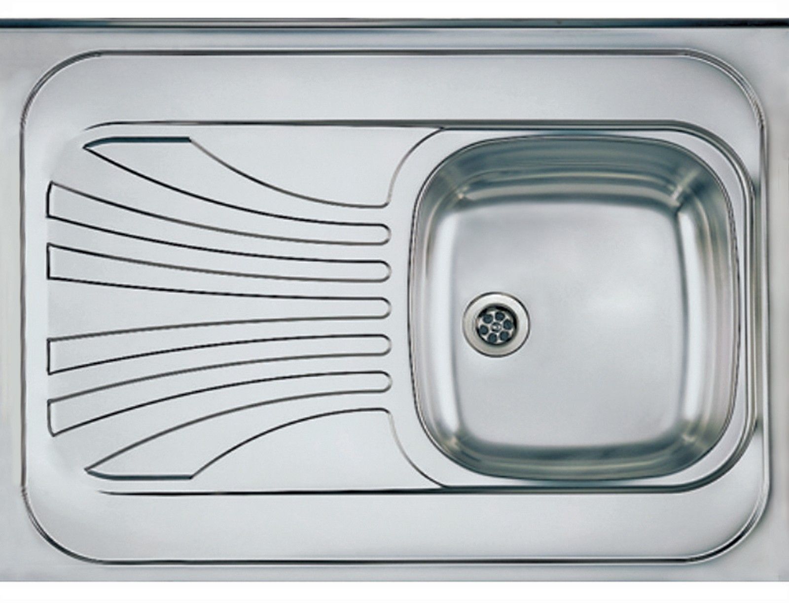 Darmowa Dostawa - Zlewozmywak stalowy 80x60 cm stal Alveus Primal 1009329KF