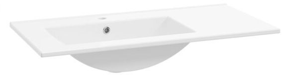 Darmowa Dostawa - Umywalka 91x46 cm prostokątna meblowa biała Defra Plan 1725