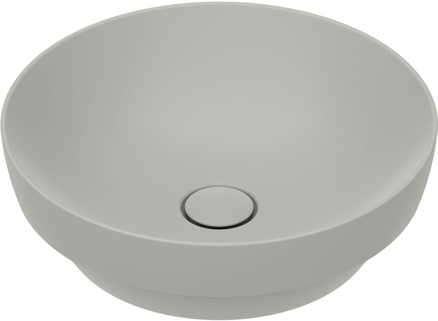 Darmowa Dostawa - Umywalka 45x45 cm okrągła wpuszczana szary/kamień Catalano Sfera 0524450023