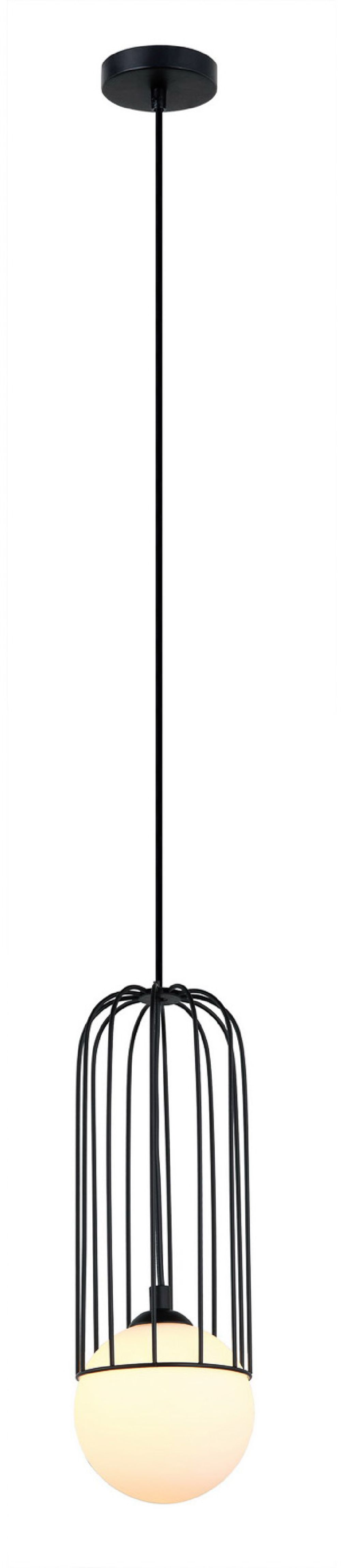 Darmowa Dostawa - Lampa wisząca 1x25 W czarna Italux Simon MDM39381BK