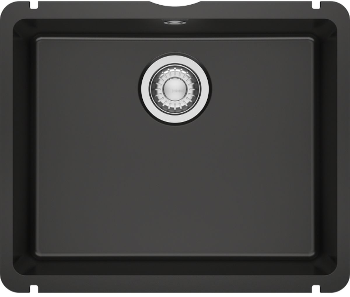 Darmowa Dostawa - Zlewozmywak ceramiczny 50.5x40 cm czarny Franke KubusX 1260738293